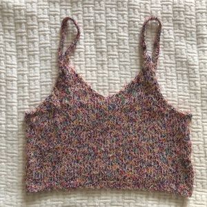 UO Multi Color Crop Top